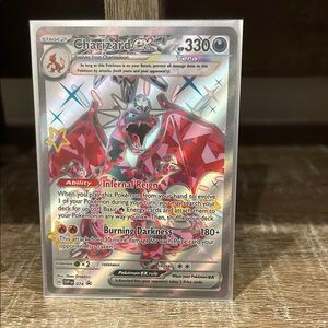Pokemon Charizard EX Card